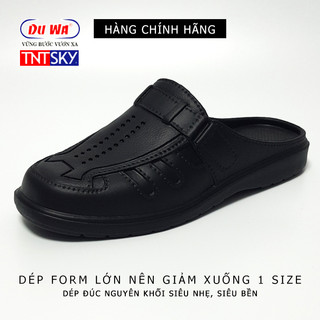 Dép Nam Bít Mũi Đúc Liền Khối Siêu Nhẹ DUWA - Hàng Chính Hãng - SH129