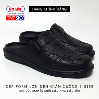 Dép Nam Bít Mũi Đúc Liền Khối Siêu Nhẹ DUWA - Hàng Chính Hãng - SH129