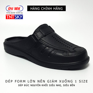 Dép Nam Bít Mũi Đúc Liền Khối Siêu Nhẹ DUWA - Hàng Chính Hãng - SH129