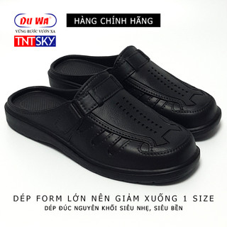 Dép Nam Bít Mũi Đúc Liền Khối Siêu Nhẹ DUWA - Hàng Chính Hãng - SH129
