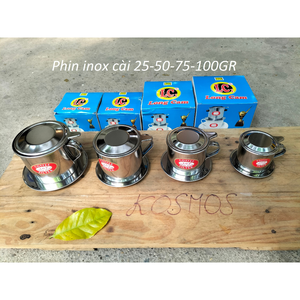 Phin Cà Phê inox Nhiều Kích Cỡ Phù Hợp Cho Gia Đình, Quán Cà Phê Lớn ...