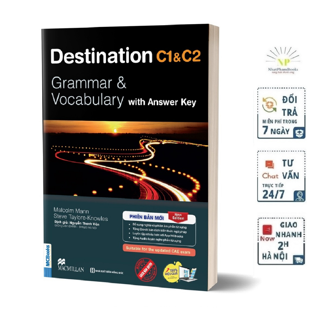 Sách - Destination C1 & C2 : Grammar & Vocabulary - Tái Bản Kèm File Nghe