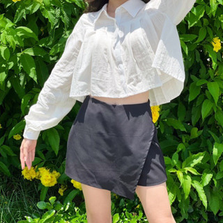 LOOK BASICC - Quần giả váy vạt chéo Taylor Skirt