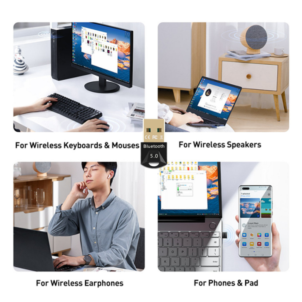 USB Bluetooth 5.4 5.0 5.3 Ugreen 35058 CM748 80889 90225 CM390 (kết nối 5/7 thiết bị,cách 20m) | BigBuy360 - bigbuy360.vn
