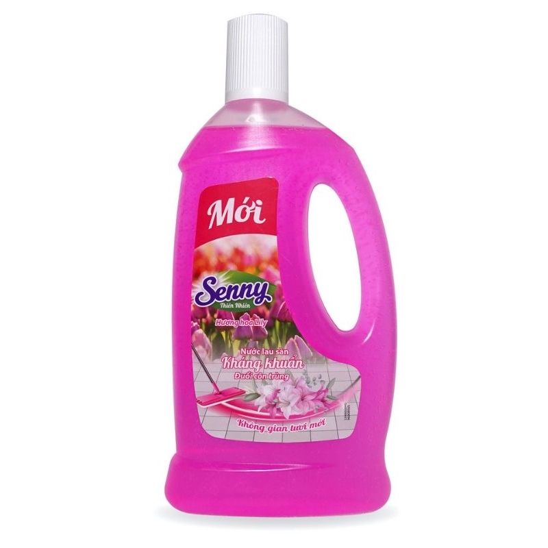 Ảnh Nước lau sàn Senny hương hoa ly 980gr (hồng) 1
