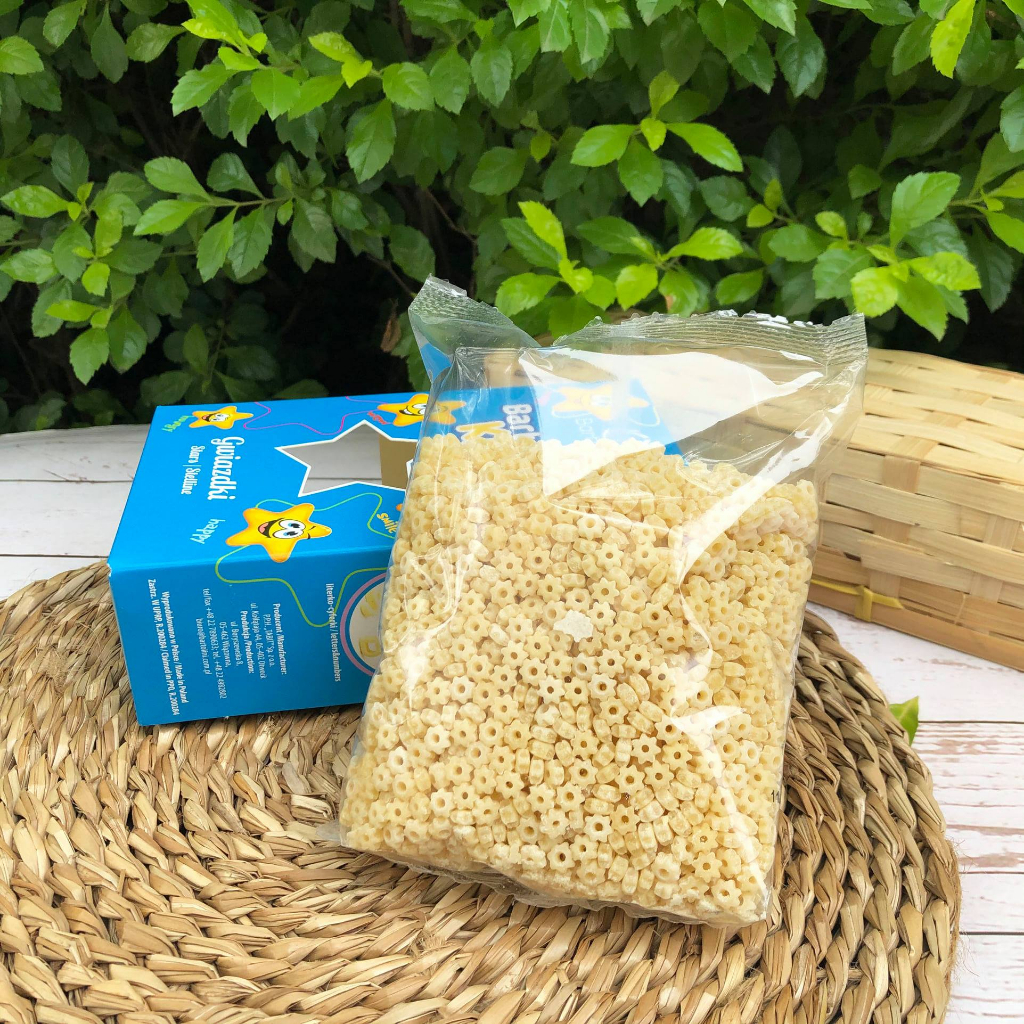 Ảnh Mì nui cho bé nhiều hình Bartolini 250g (Hình Ngôi sao/ Hình Chữ cái và Chữ số) 3