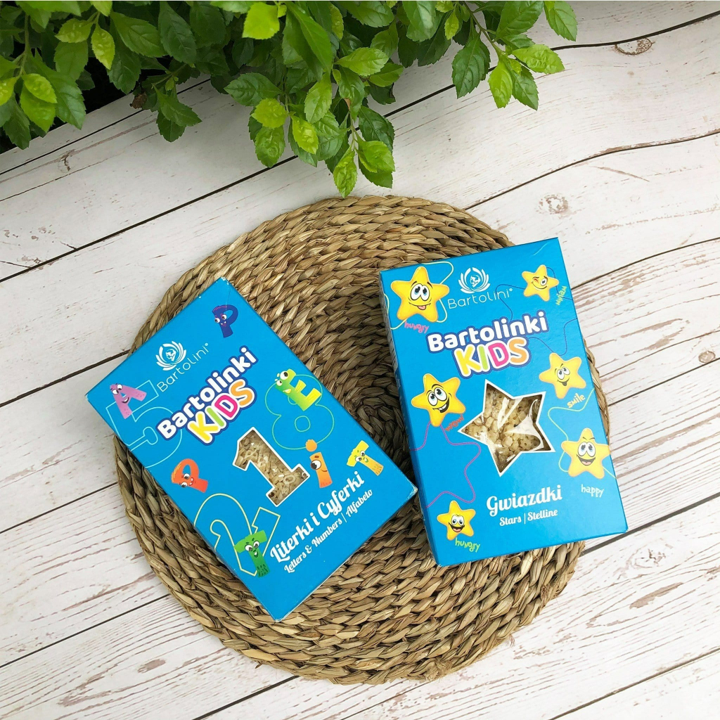 Ảnh Mì nui cho bé nhiều hình Bartolini 250g (Hình Ngôi sao/ Hình Chữ cái và Chữ số) 2