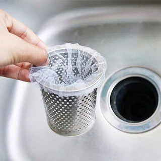 Túi 100 Lưới Lọc Bồn Rửa Chén, Giúp Không Gây Nghẹt Cống