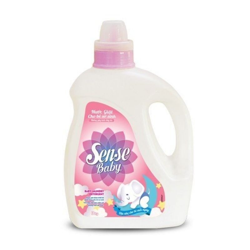 Ảnh Nước giặt Sense baby 3kg dành cho trẻ sơ sinh an toàn thân thiện 1