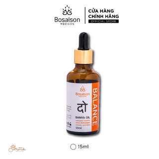 [BOSALSON MEDICOS] Tinh dầu dược liệu BOSALSON BALANCE OIL 5-15ml