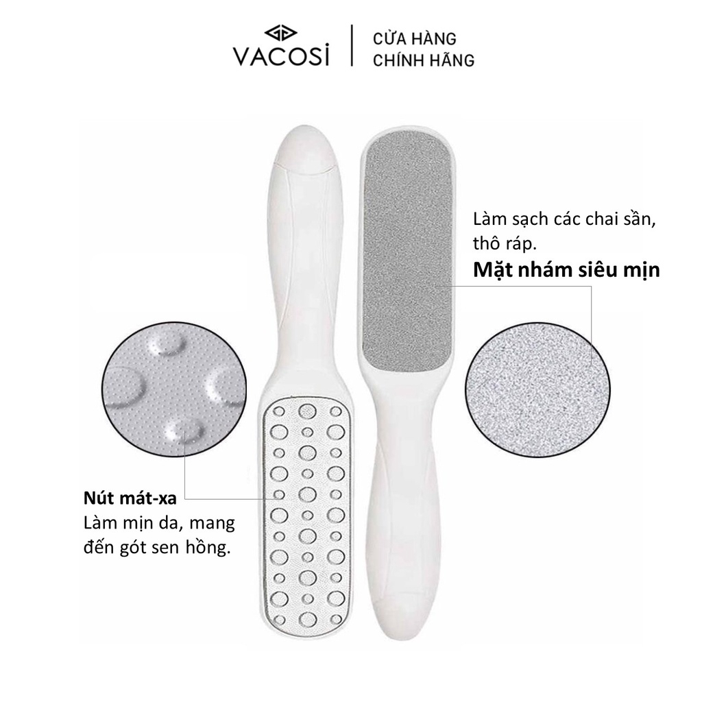 Chà Gót Chân Vacosi Foot Peeling (Giao ngẫu nhiên màu)