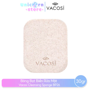 Bông Bọt Biển Rửa Mặt Vacosi Cleansing Sponge BP26 (giao ngẫu nhiên màu)