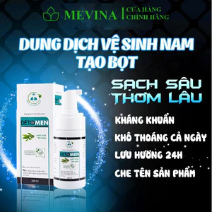 Bọt Vệ Sinh Nam Giới Detomen, Dung Dịch Tạo Bọt 100ML