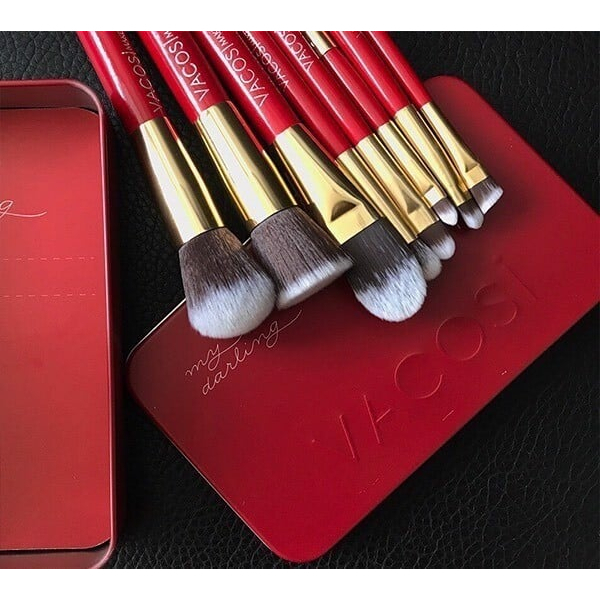 Hộp Cọ Trang Điểm Chuyên Nghiệp Cá Nhân Vacosi My Darling 8 Cây BC24