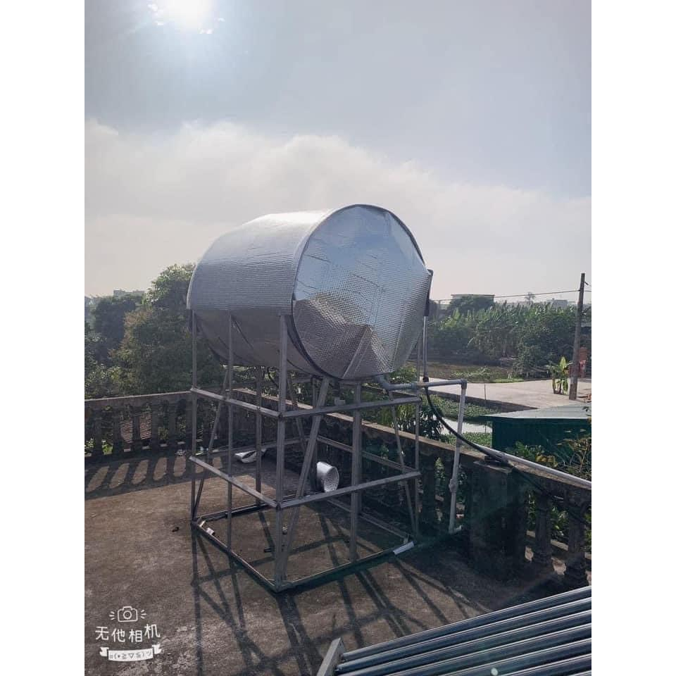 Bạt phủ chống nóng bồn nước, Áo bọc chống nóng bồn- téc nước Đứng , Nằm 1000 lít >2000 lít