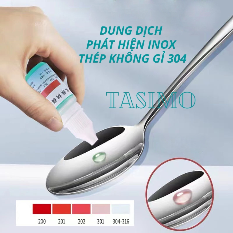Dung Dịch Thử Inox 304 Phân Biệt Thép Không Gỉ SUS304 Với Thép Kém Chất ...