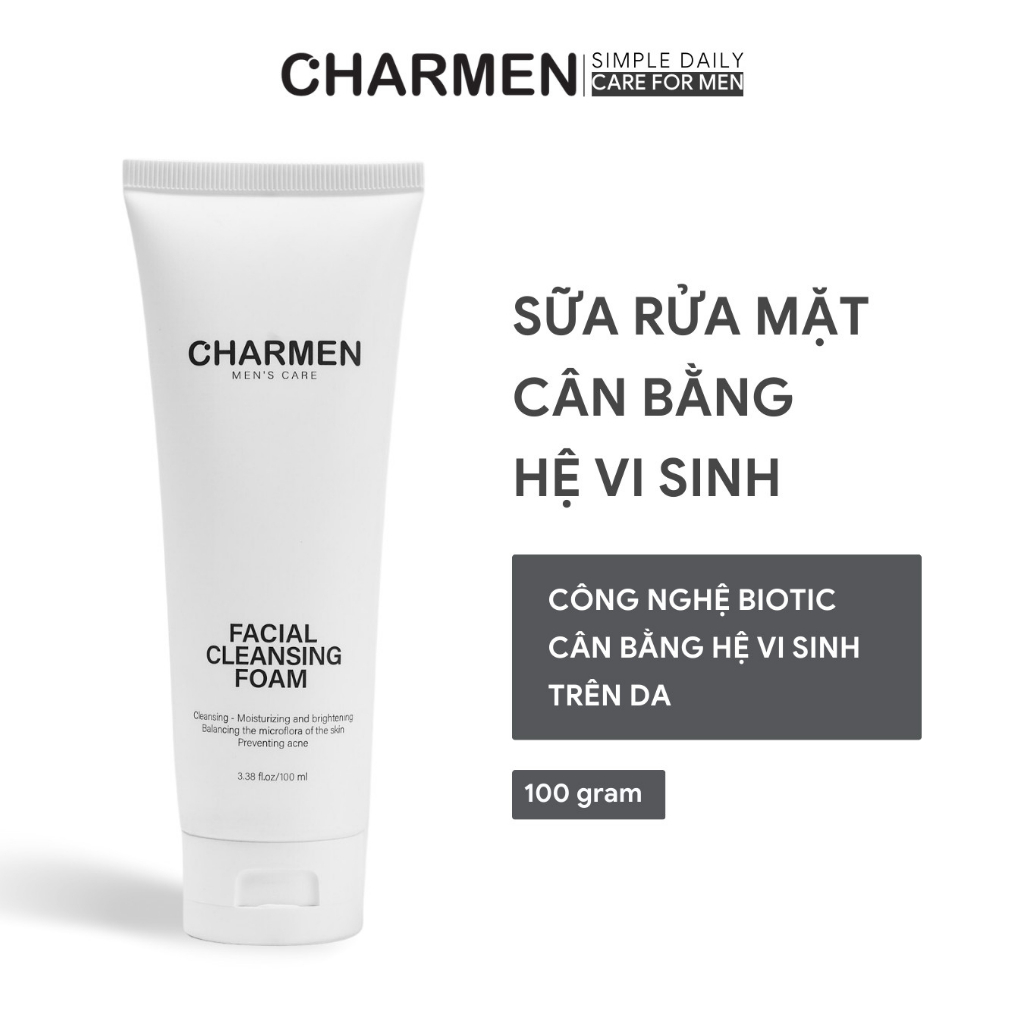 Thiết kế của Sữa Rửa Mặt Nam Da Dầu Mụn Cao Cấp