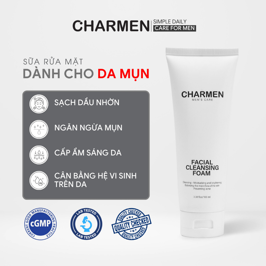 Chất lượng Sữa Rửa Mặt Cho Nam Da Dầu Và Mụn