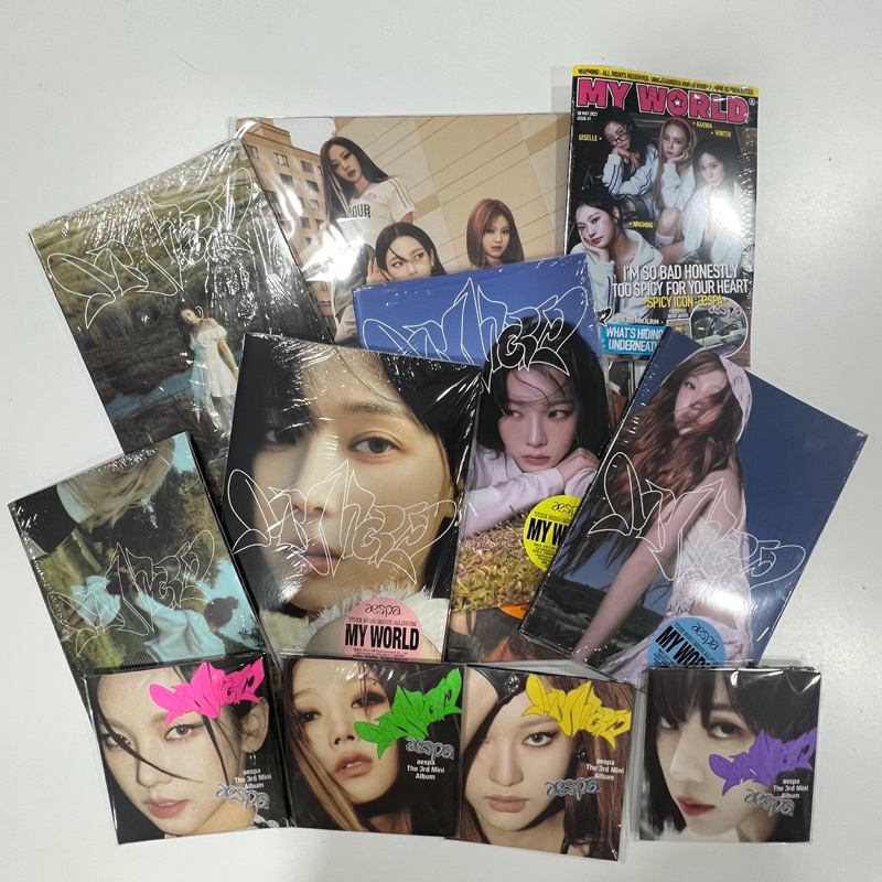 Album aespa MY WORLD | Shopee Việt Nam