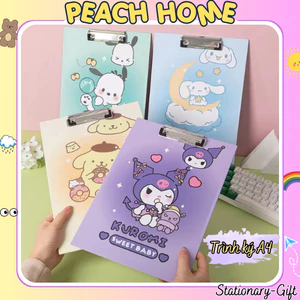 {SALE XUYÊN TẾT🧧} BÌA KẸP TÀI LIỆU / TRÌNH KÝ A4 Sanrio Capybara Cute File Tệp Đựng Giấy Đề Cương Hồ Sơ Trong Suốt 1k