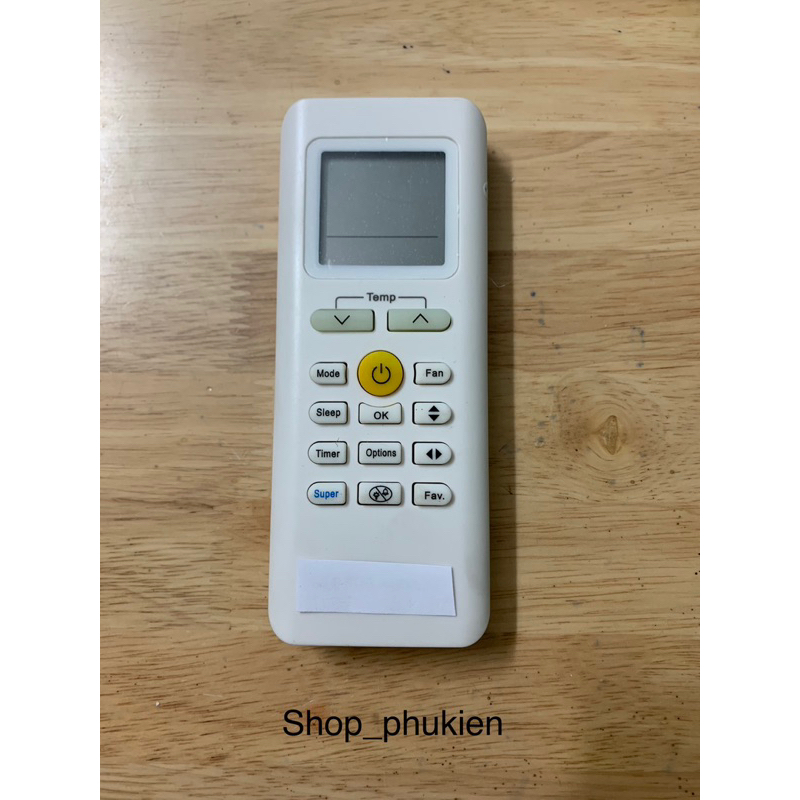 Remote máy lạnh MDV - Điều khiển điều hoà MDV (mẫu 2) | Shopee Việt Nam