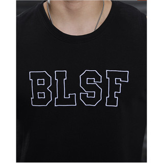 Bộ Ba Lỗ Tanktop Hè BLSF Chữ Bản Lớn Phong Cách Bóng Rổ Trẻ Trung, Chất Liệu Cotton Khô Mềm Mịn Thoải Mái Thấm Hút
