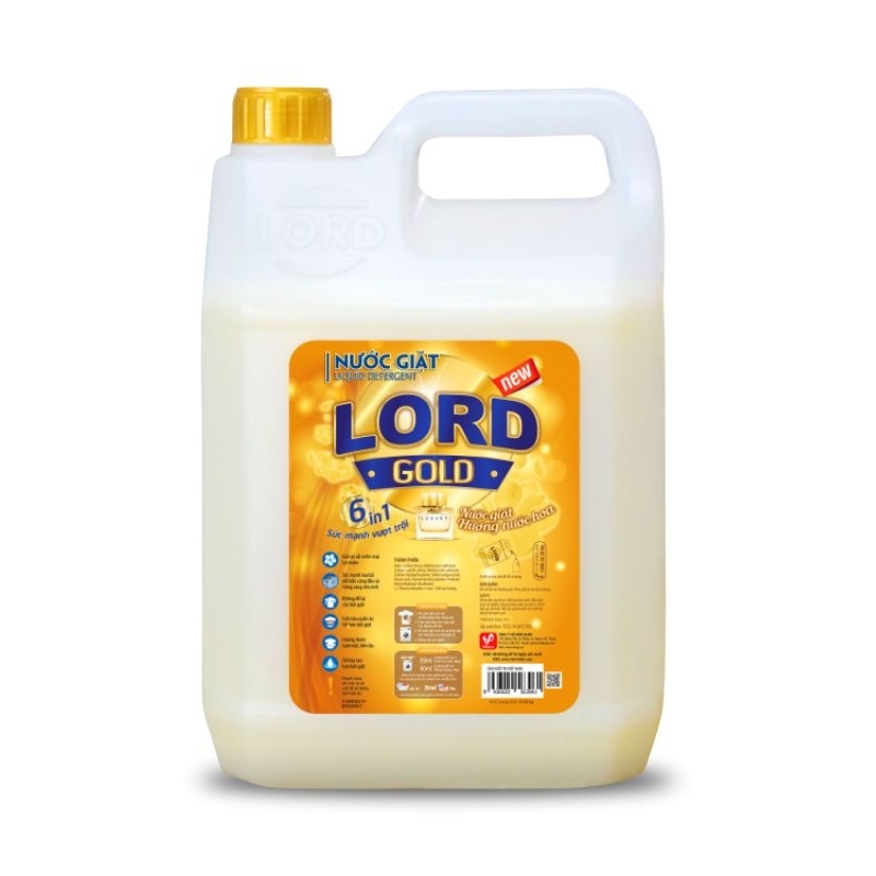 Ảnh Nước giặt Lord/ Lozzi Gold hương nước hoa 9.36kg 2