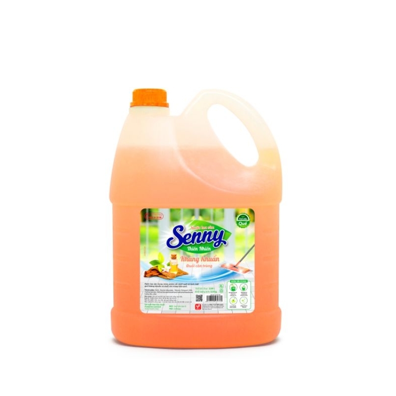 Ảnh Nước lau sàn thiên nhiên Senny hương quế 3.8kg 1