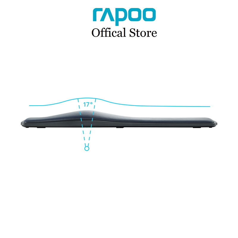 Bàn Phím có dây Công Thái Học Rapoo NK8800 vòm cong tự nhiên, 110 phím (13 phím hotkeys) | BigBuy360 - bigbuy360.vn