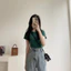 XẢ HÀNG GIÁ GỐC Áo croptop trần chỉ chất vải cotton cao cấp dày dặn cao cấp premium Miha Studio