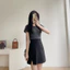 XẢ HÀNG GIÁ GỐC Áo croptop trần chỉ chất vải cotton cao cấp dày dặn cao cấp premium Miha Studio