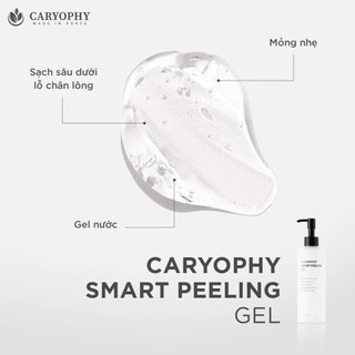 Gel Tẩy Da Chết Caryophy Smart Peeling Gel Sạch Sâu Ngăn Ngừa Mụn Chính Hãng 250ml - Bebeau