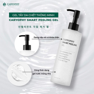 Gel Tẩy Da Chết Caryophy Smart Peeling Gel Sạch Sâu Ngăn Ngừa Mụn Chính Hãng 250ml - Bebeau