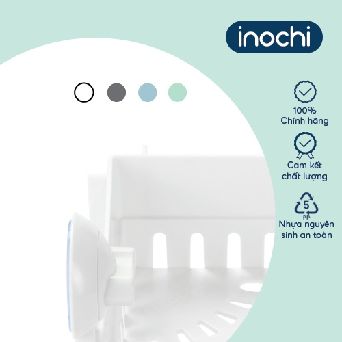 Kệ Gắn Treo để đồ Góc tam giác dùng cho nhà tắm Inochi, dán siêu bền chắc, không cần khoan tường