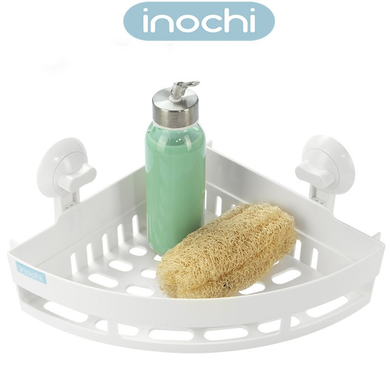 Kệ Gắn Treo để đồ Góc tam giác dùng cho nhà tắm Inochi, dán siêu bền chắc, không cần khoan tường