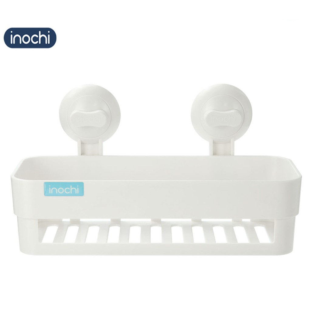 Kệ treo tường nhà tắm Nachi CHỮ NHẬT (treo ngang) Inochi không cần khoan tiện dụng, đa năng