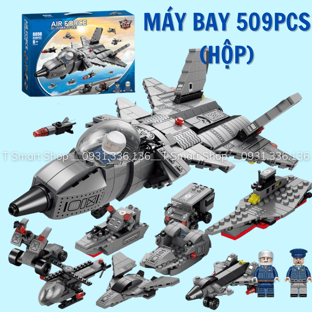 Đồ chơi lắp ráp lego cho bé trai: Lego máy bay chiến đấu có nhân vật ...