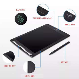 Bảng viết vẽ điện tử LCD kèm bút và sẵn pin [sỉ ib], ipad,bảng tự xóa, máy tính bảng đồ họa