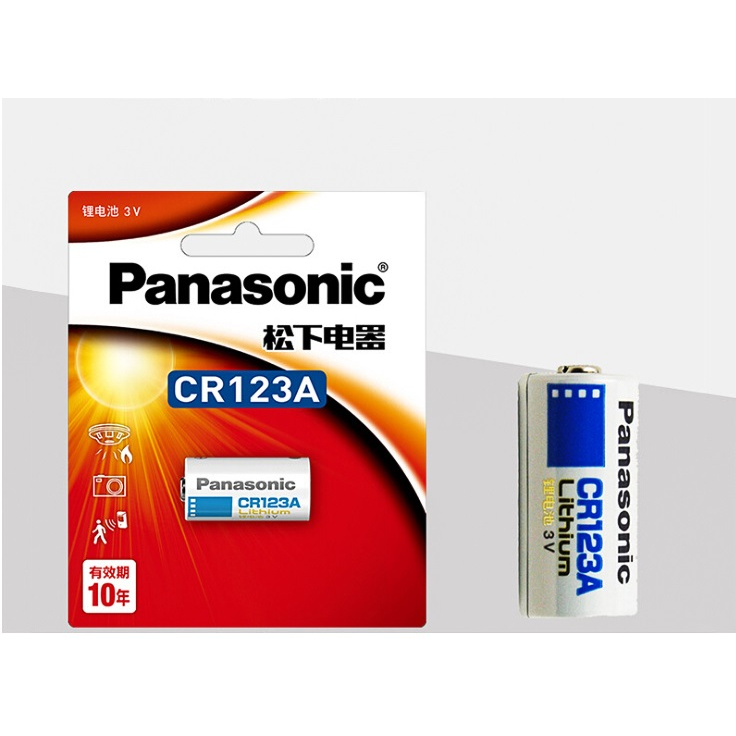 Pin Panasonic CR123A 3V Pin máy ảnh CR123 Made in Japan | Shopee Việt Nam