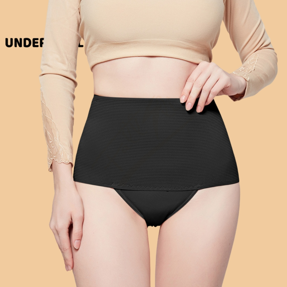 Quần Lót Gen Bụng Định Hình Nâng Mông Big Size UNDERCOOL, nịt bụng dưới mặc váy, Corset thon gọn co giãn tốt QGB01