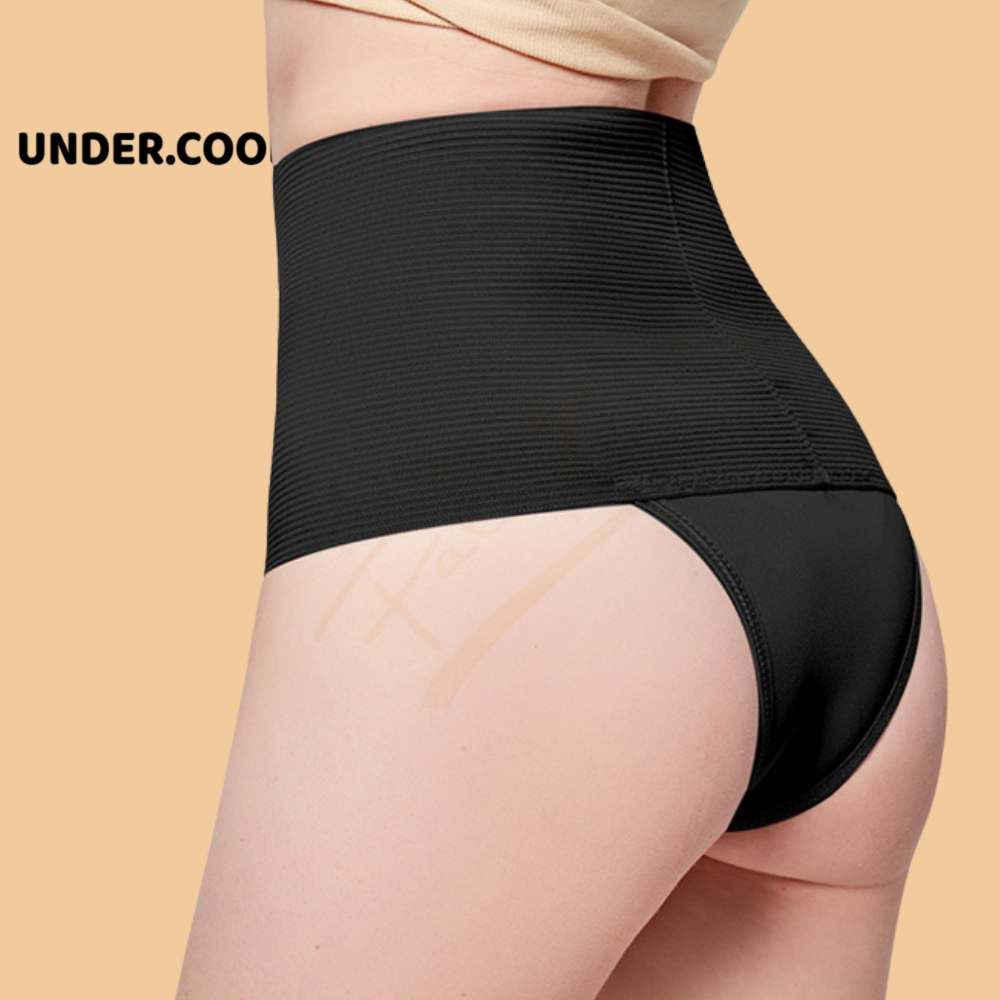 Quần Lót Gen Bụng Định Hình Nâng Mông Big Size UNDERCOOL, nịt bụng dưới mặc váy, Corset thon gọn co giãn tốt QGB01