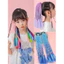 Tóc Giả Tết loại ngắn Nhiều Màu Sắc Phong Cách Hip Hop Âu Mỹ Cho Bé (Giá 1 Bên) Qiqishop