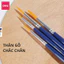 Cọ Vẽ Màu Nước Cọ Đầu Tròn Cọ Đầu Dẹt Cao Cấp Finenolo Deli - Cọ Chuyên Dụng Cho Vẽ Màu Gouache Acrylic Hoạ Cụ