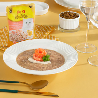 [ Thanh lý cận date ] Pate Me-o Delite gói - Thức ăn mèo nội địa Thái Lan 70g ___ Me-O DELITE gói 70g _