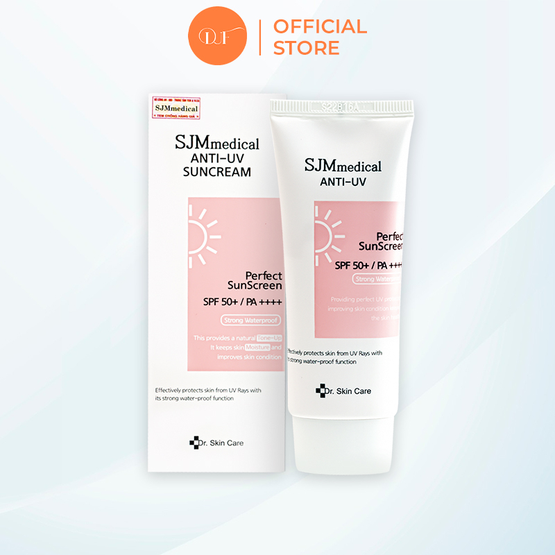 Kem chống nắng quang phổ rộng Hàn Quốc SJM Medical Anti UV Suncream 60g