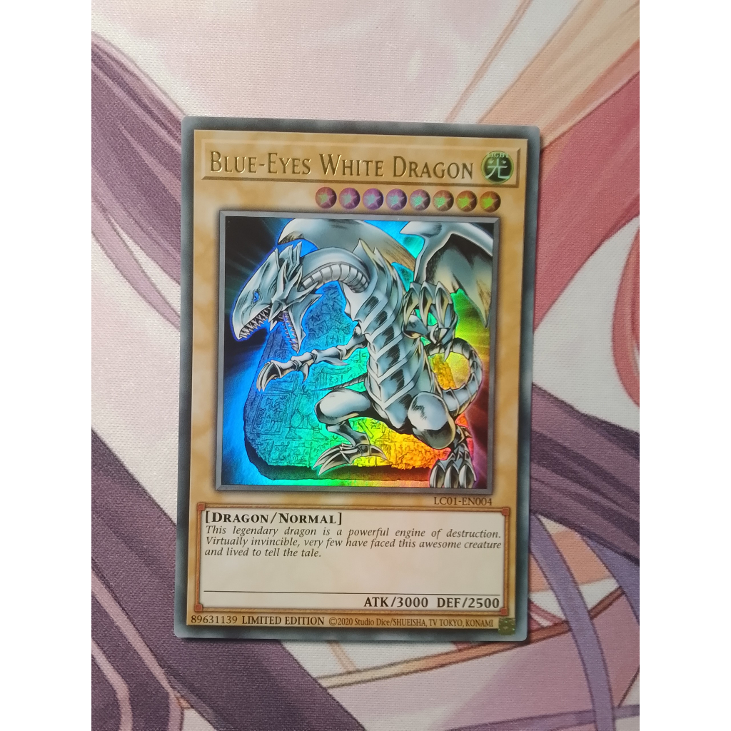 Thẻ Bài Yugioh BlueEyes White Dragon LC01EN004 Shopee Việt Nam