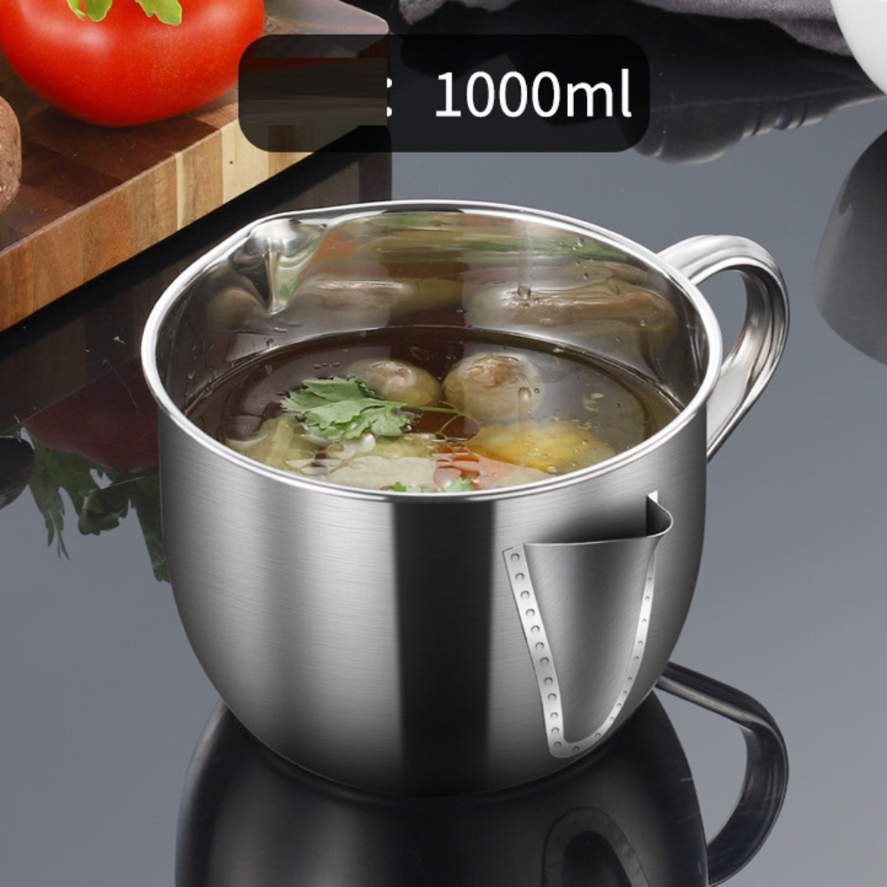 Ca Tách Dầu Mỡ Nước Béo Inox 1L Cao Cấp | Shopee Việt Nam