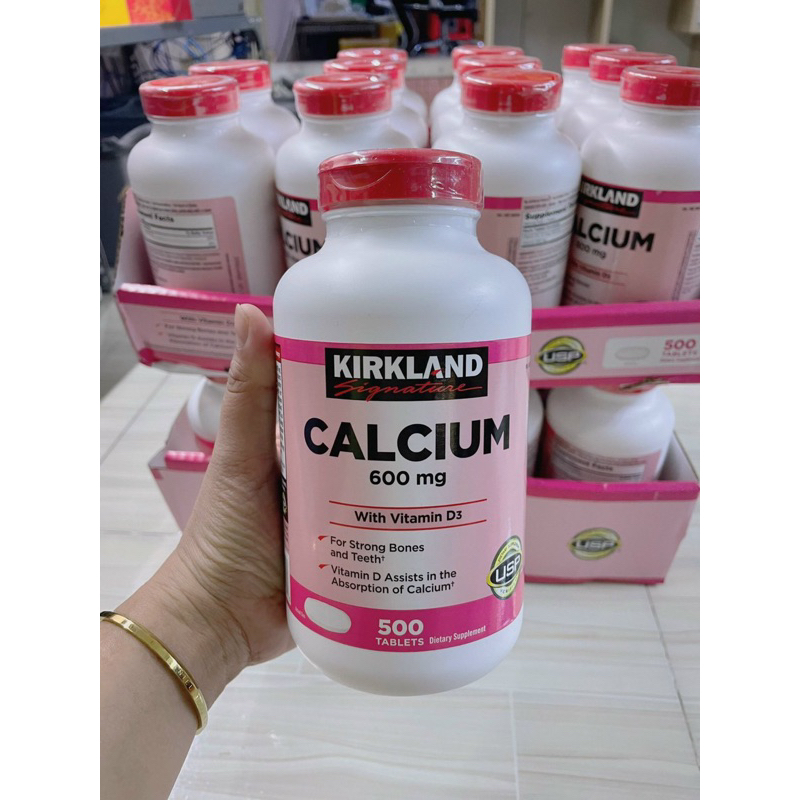 Calcium 600 mg D3 500 viên(canxi hồng) Shopee Việt Nam