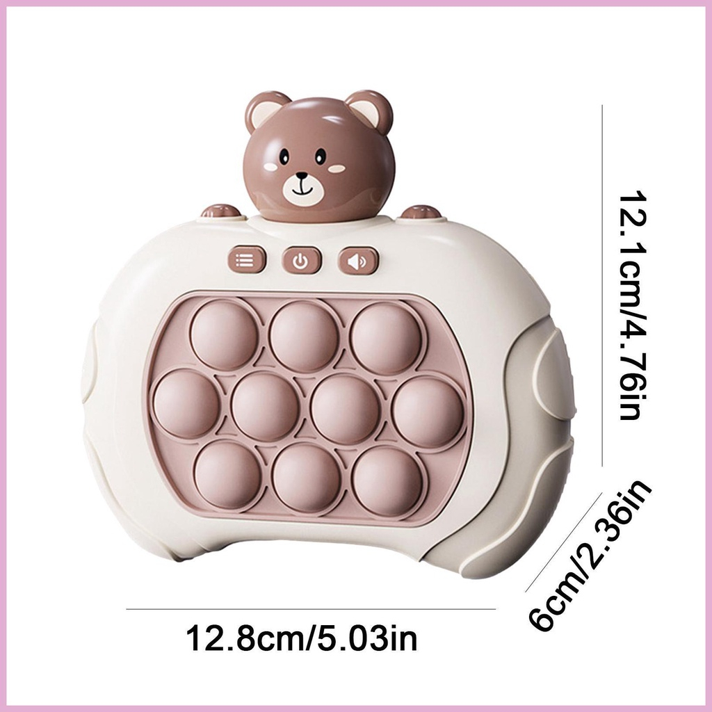 Máy Game Popit Bản Tiếng Anh Luyện Mắt Luyện Tay, Rèn Trí Thông Minh Nhanh Nhạy Cho Bé-Đồ Chơi Cho Bé