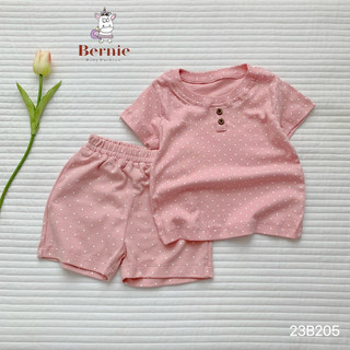 Bộ mặc nhà bé gái. Bộ quần áo ngắn tay bé gái. Bộ cộc tay/ ngắn tay bé gái. Bộ cúc dừa siêu xinh bé gái 100% cotton